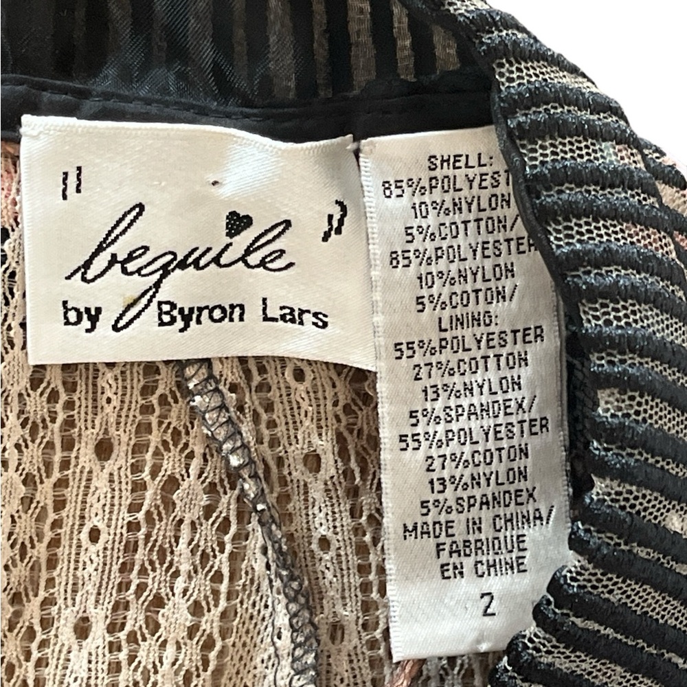 Byron Lars Multicolor Patterned Midi Dress - Picture 13 of 14